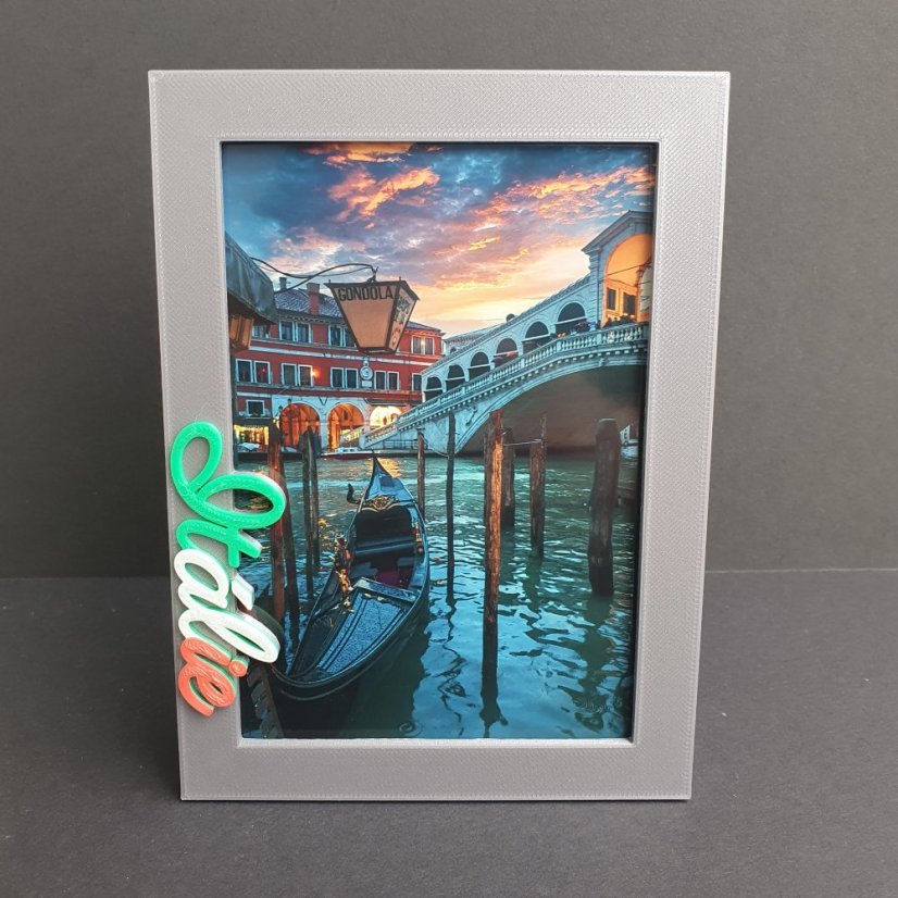 Fotorámeček - Vlastní text