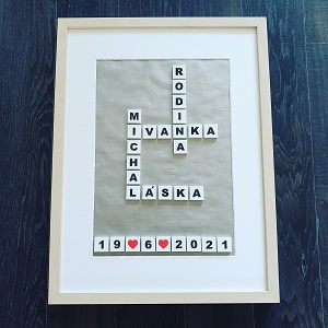 Kostička se symbolem - Symboly: P