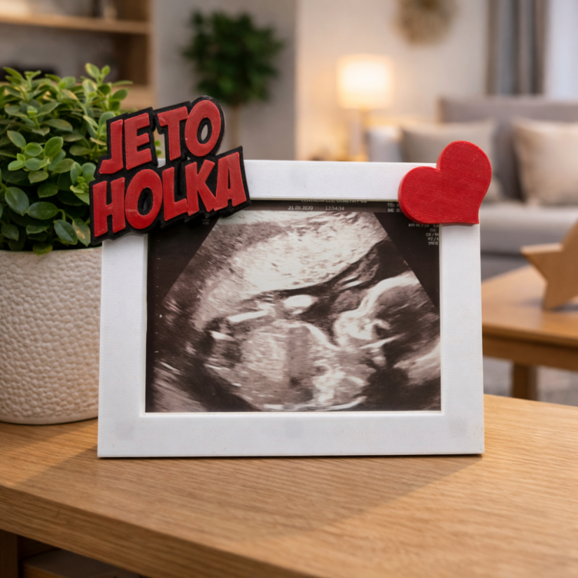 Fotorámeček - Ultrazvuk miminka