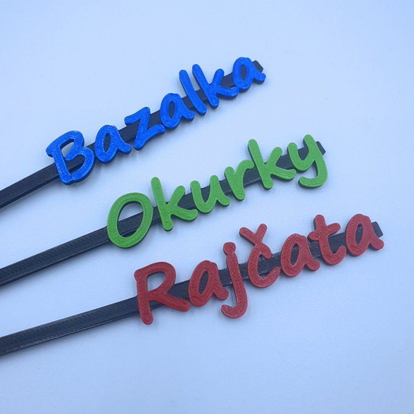 Jmenovka sazenic - Bylinky: Echinacea