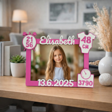 Personalizovaný fotorámeček pro miminko