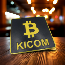 Podtácek BITCOIN s vlastním textem