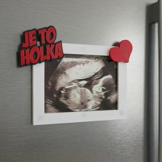 Fotorámeček Ultrazvuk miminka - pouze magnetické plochy