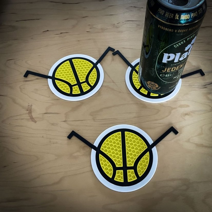 Podtácky Sršni Písek (4ks)