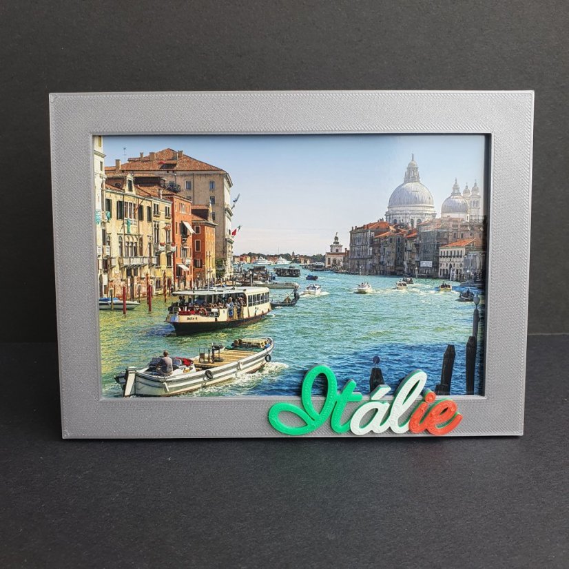 Fotorámeček - Vlastní text