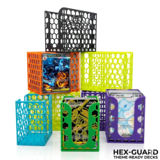 Ochranný box Hex-Guard na sběratelké karty v různých barvách z 3D tisku